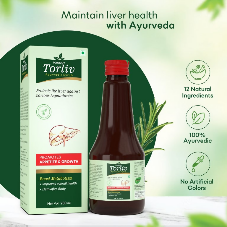 Torque's Torliv Ayurvedic Syrup - Swadesiicart
