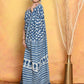 Very Much Indian Handblock Printed Cotton Saree With Natural Dyes - Blue | Swadesiicart