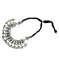 Mominos Fashion Johar Kamal Oxidised Silver-Plated Brass Finish Peacock Choker For Women (Silver) | Swadesiicart