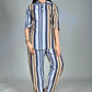 Morchari Digital Print Semi Muslin Co-Ord Set Top & Trouser-Multicolor - Swadesiicart