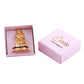 Estele Gold-Polished Divine Sirdi Sai Baba Idol with Sitting Position for Pooja/Gifts/Car decor - Swadesiicart