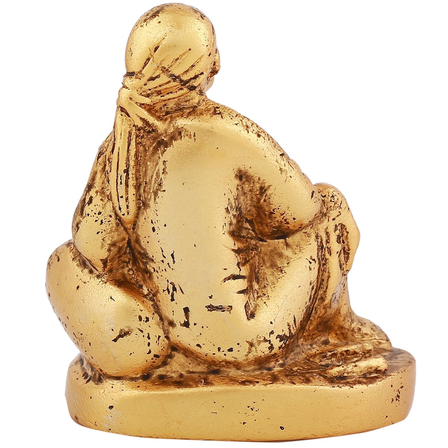 Estele God-Plated Sirdi Wale Sai Baba Idol for Home/Car decor - Swadesiicart
