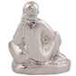Estele Rhodium Plated Sirdi Wale Sai Baba Idol for Home/Car decor - Swadesiicart