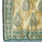 Janasya Peacock Green Silk Woven Ethnic Motifs Banarasi Silk Saree | Swadesiicart