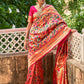 Janasya Pink Paithani Silk Woven Bagh Design Paithani Silk Saree | Swadesiicart