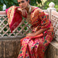 Janasya Pink Paithani Silk Woven Bagh Design Paithani Silk Saree | Swadesiicart