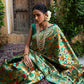 Janasya Green Paithani Silk Woven Bagh Design Paithani Silk Saree | Swadesiicart