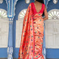 Janasya Pink Paithani Silk Woven Ethnic Motifs Paithani Silk Saree | Swadesiicart