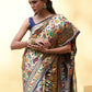 Janasya Golden Paithani Silk Woven Floral Design Paithani Silk Saree | Swadesiicart