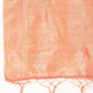 Janasya Peach Chanderi Silk Floral Woven Design Saree | Swadesiicart