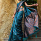 Janasya Green Banarasi Silk Ethnic Motifs Woven Design Saree | Swadesiicart