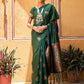 Janasya Green Kanjeevaram Silk Woven Ethnic Motifs Kanjeevaram Silk Saree | Swadesiicart