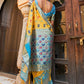 Janasya Yellow Cotton Silk Woven Ethnic Motifs Patola Saree | Swadesiicart