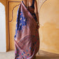 Janasya Navy Blue Banarasi Silk Woven Dual Tone Floral Design Banarasi Silk Saree | Swadesiicart