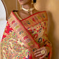 Janasya Beige Chanderi Silk Pashmina Woven Design Saree | Swadesiicart