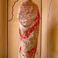 Janasya Beige Chanderi Silk Pashmina Woven Design Saree | Swadesiicart
