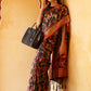Janasya Black Chanderi Silk Pashmina Woven Design Saree | Swadesiicart