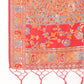 Janasya Pink Chanderi Silk Pashmina Woven Design Saree | Swadesiicart