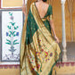 Janasya Green Paithani Silk Ethnic Motifs Paithani Silk Saree | Swadesiicart