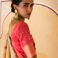 Janasya Beige Cotton Silk Woven Design Patola Saree | Swadesiicart