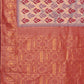 Janasya Grey & Maroon Silk Blend Ethnic Motifs Kanjivaram Saree | Swadesiicart