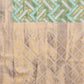Janasya Light Green Cotton Geometric Woven Saree | Swadesiicart