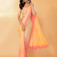 Janasya Multicolor Georgette Ombre Printed Saree | Swadesiicart