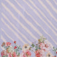Janasya Lavender Georgette Floral Printed Saree | Swadesiicart