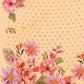 Janasya Peach Georgette Floral Printed Saree | Swadesiicart