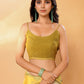 Janasya Multicolor Georgette Abstract Printed Saree | Swadesiicart