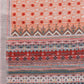 Janasya Orange Cotton Linen Block Print Printed Saree | Swadesiicart