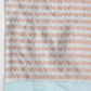 Janasya Sky Blue Linen Blend Geometric Jacquard Saree | Swadesiicart
