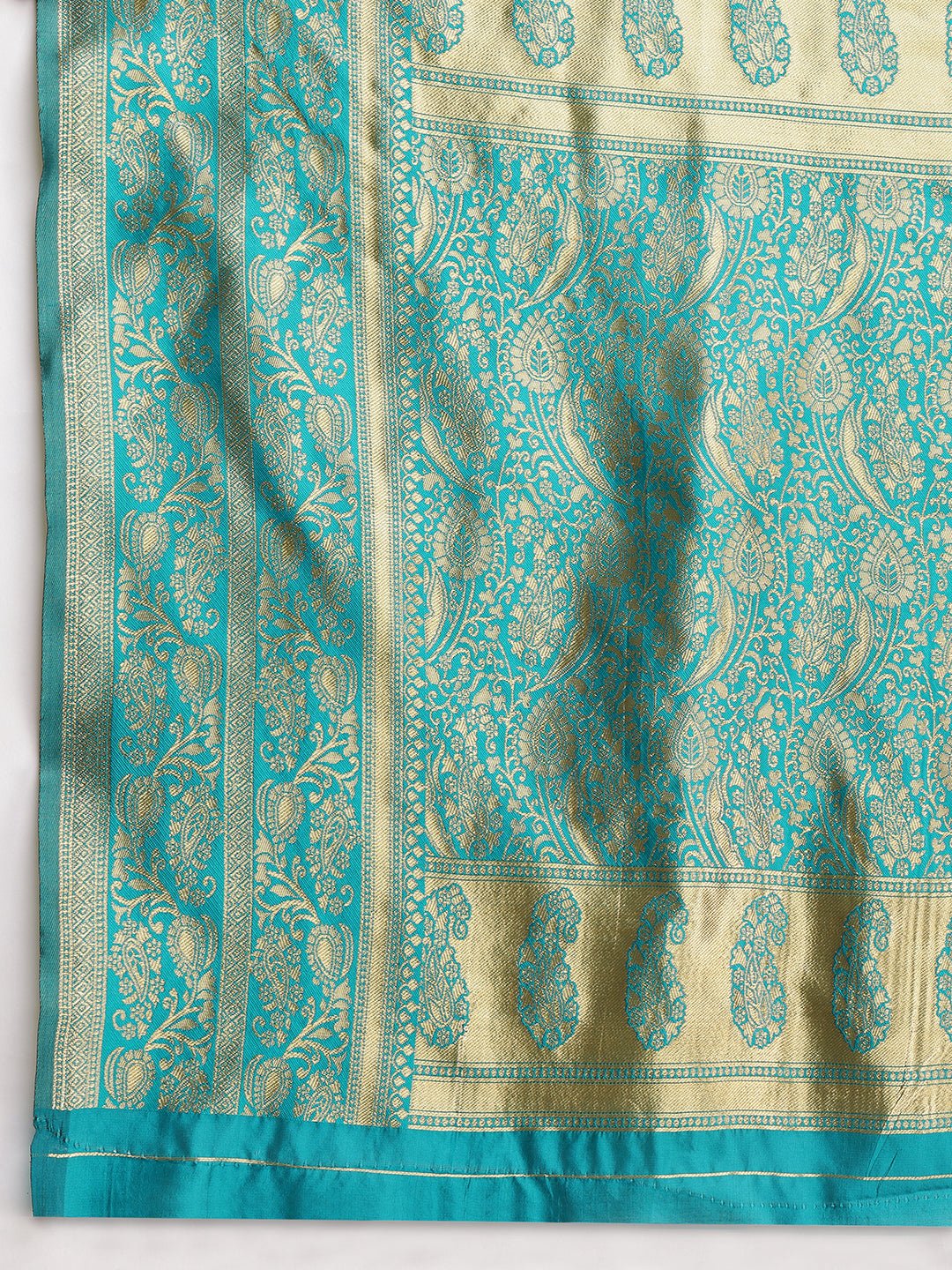 Janasya Purple Silk Blend Floral Jacquard Saree | Swadesiicart