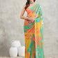 Janasya Multicolor Georgette Floral Printed Saree | Swadesiicart