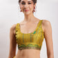 Janasya Green Silk Blend Ethnic Motifs Printed Saree | Swadesiicart