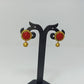 Terracotta Button Studs