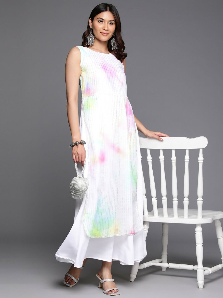 Ahalyaa Women's Traditional wear Ethnic Dress - Multi Color | Swadesiicart