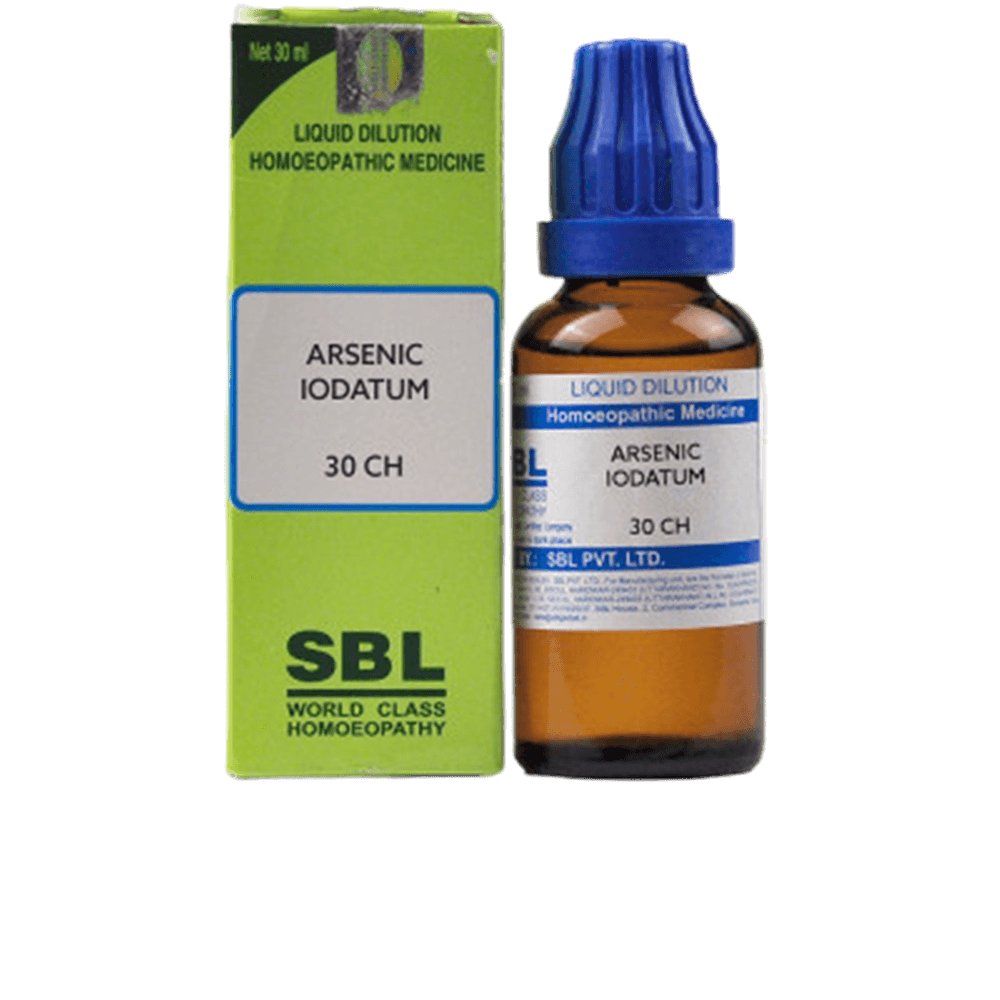 SBL Homeopathy Arsenic Iodatum Dilution | Swadesiicart