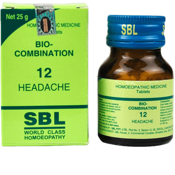 SBL Homeopathy Bio - Combination 12 Tablets | Swadesiicart