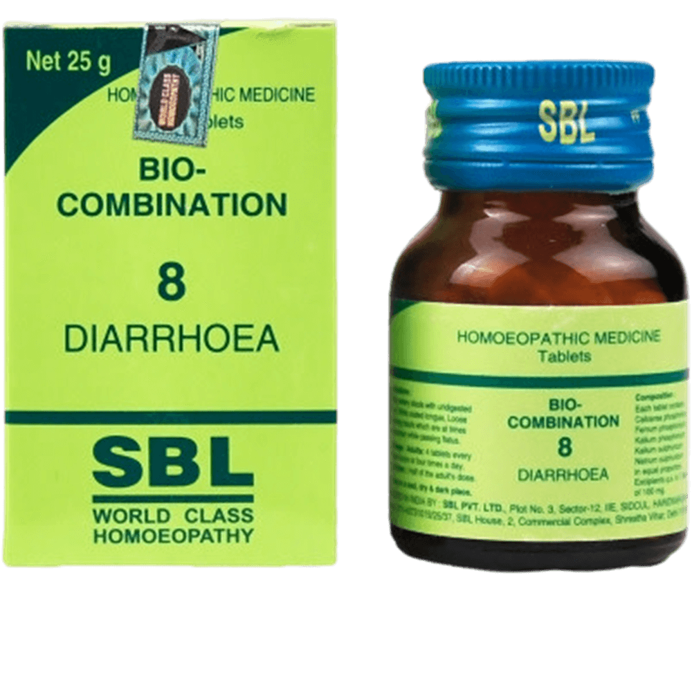 SBL Homeopathy Bio-Combination 8 Tablets | Swadesiicart