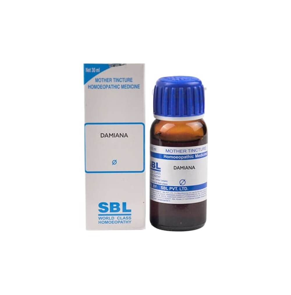 SBL Homeopathy Damiana Mother Tincture Q | Swadesiicart