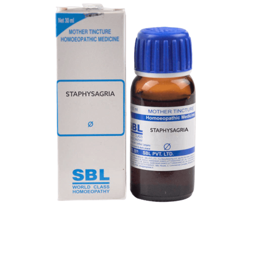 SBL Homeopathy Staphysagria Mother Tincture Q | Swadesiicart