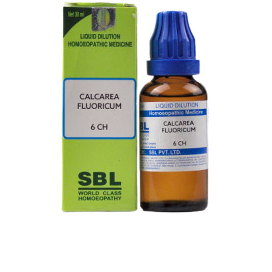 SBL Homeopathy Calcarea Fluoricum Dilution 6CH