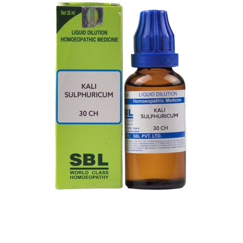 SBL Homeopathy Kali Sulphuricum Dilution | Swadesiicart