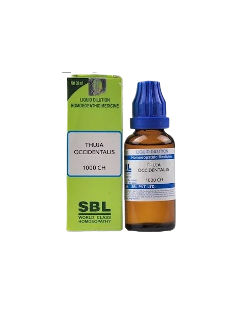 SBL Homeopathy Thuja Occidentalis Dilution 1000 CH