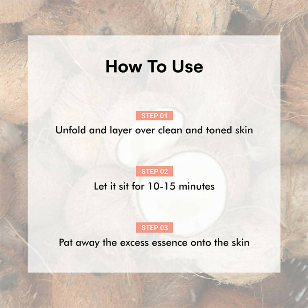 Tonymoly Fresh To Go Coconut Mask Sheet Hydrating - Korean Skincare - Swadesiicart