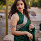 NOZ2TOZ Women Banarasi Silk Woven Saree With Blouse Piece - Green | Swadesiicart