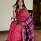 NOZ2TOZ Women Banarasi Silk Woven Saree With Blouse Piece - Pink | Swadesiicart