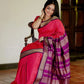 NOZ2TOZ Women Banarasi Silk Woven Saree With Blouse Piece - Pink | Swadesiicart