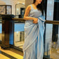 NOZ2TOZ Women Banarasi Silk Woven Saree With Blouse Piece - Firozi | Swadesiicart